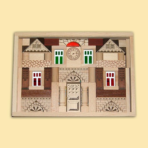Ebert Holzbaukasten Noblesse 82 Teile