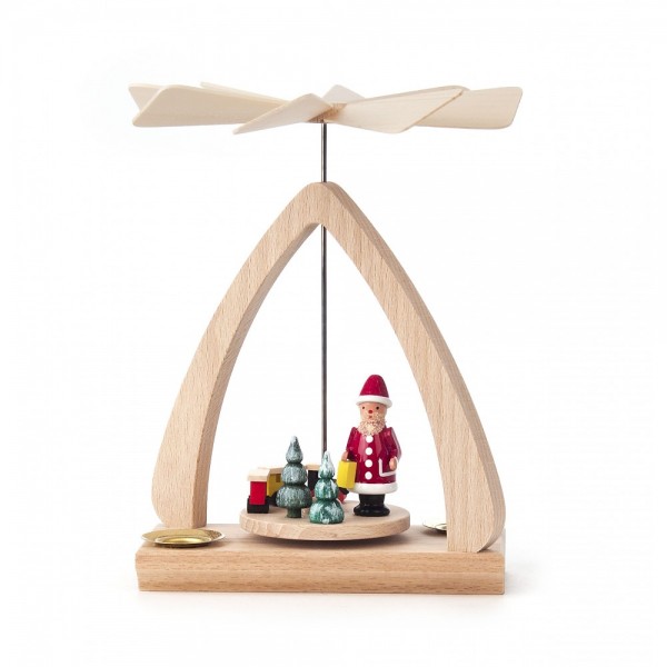 Dregeno Erzgebirge - Wärmespiel Weihnachtsmann - 16cm