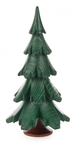 Dregeno Erzgebirge - Baum grün lasiert 12,5 cm