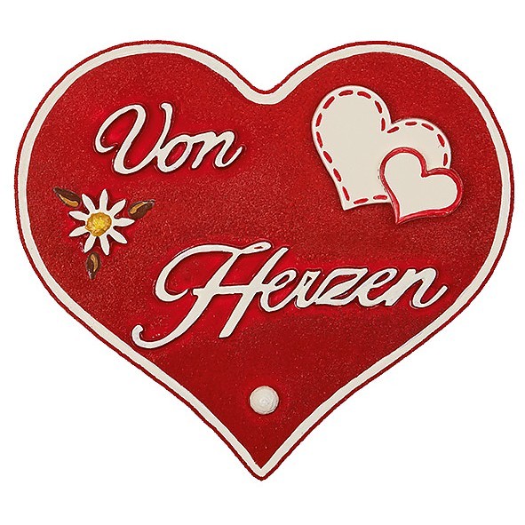 Hubrig Hubiduu Magnetpin-Herzen - Von Herzen