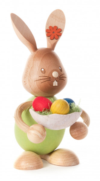 Dregeno Erzgebirge - Hase »Stupsi« mit Eierschale
