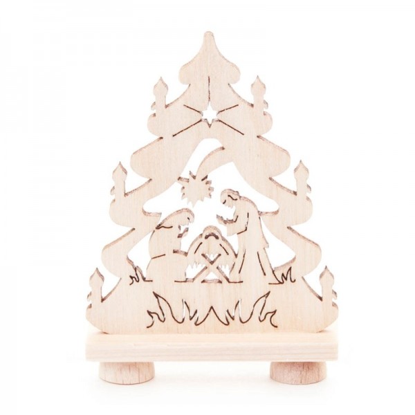 Dregeno Erzgebirge - Miniatur-Tanne, Motiv Christi Geburt