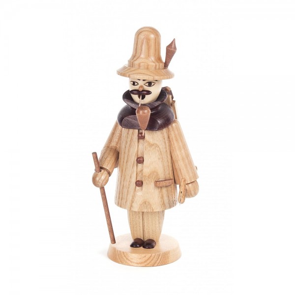 Dregeno Erzgebirge - Räuchermann Holzfäller, natur - 19cm