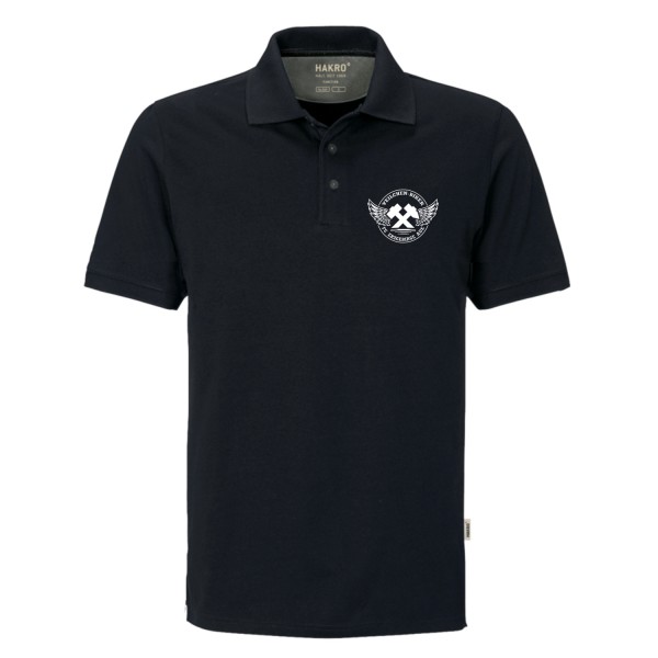 Veilchenbiker Polo Shirt HAKRO - Bestickt - Herren