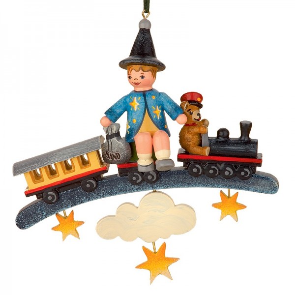 Hubrig Nostalgischer Baumbehang Sandmann-Teddy-Zug