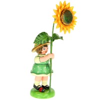 Hubrig Blumenmädchen 11cm Blumenkind mit Sonnenblume Hubrig Blumenmädchen 11cm Blumenkind mit Sonnenblume