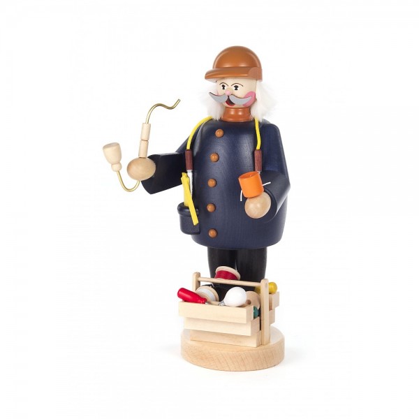 Dregeno Erzgebirge - Räuchermann Elektriker - 22cm