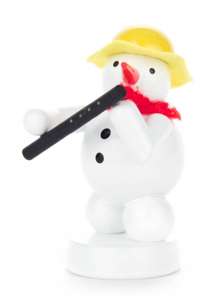 Dregeno Erzgebirge - Schneemann mit Oboe