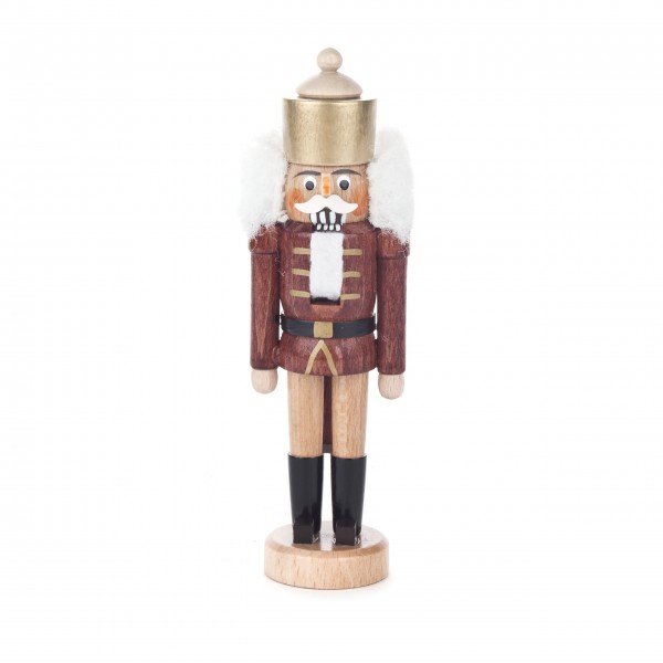 Dregeno Erzgebirge - Nussknacker König natur 14cm