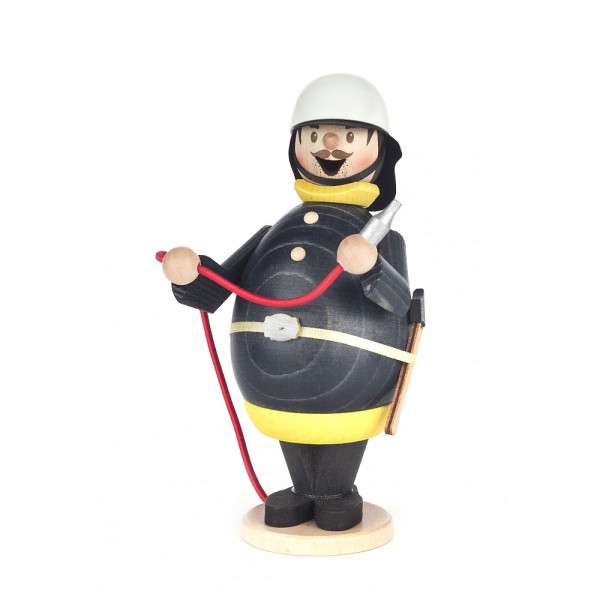 Dregeno Erzgebirge - Räuchermann-Serie Max - Feuerwehrmann - ca. 16cm