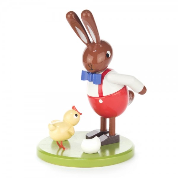 Dregeno Erzgebirge - Hase mit Kücken, groß