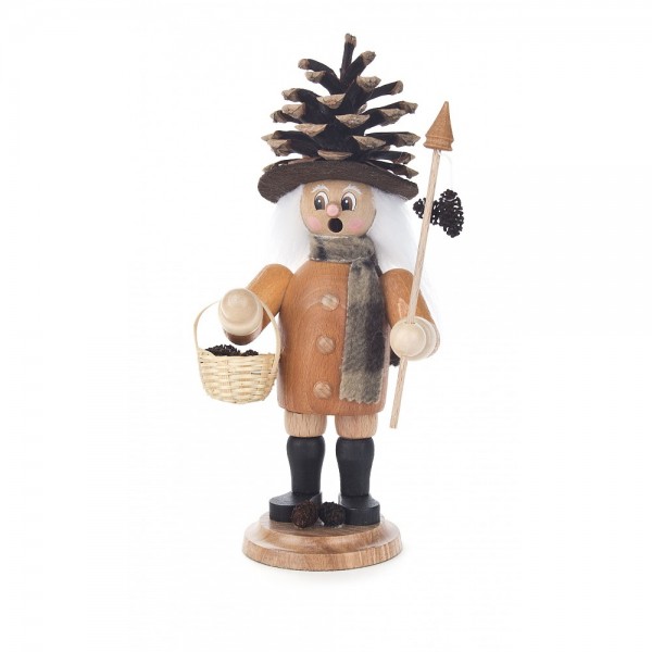 Dregeno Erzgebirge - Räuchermann Zapfenwichtel - 20cm