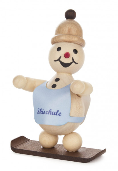 Dregeno Erzgebirge - Schneemann »Junior« Snowboard-Anfänger stehend