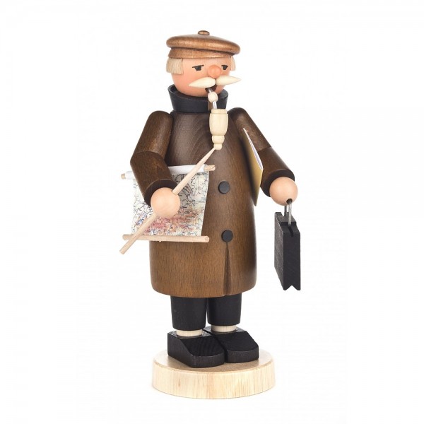 Dregeno Erzgebirge - Räuchermann Lehrer - 18cm