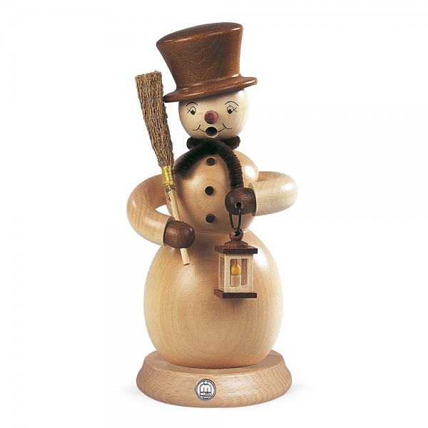 Müller Räuchermann groß Schneemann natur 23cm