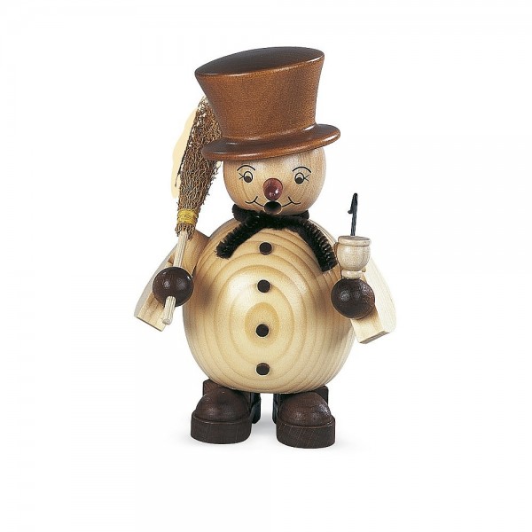 Müller Räuchermann klein Schneemann natur 14cm