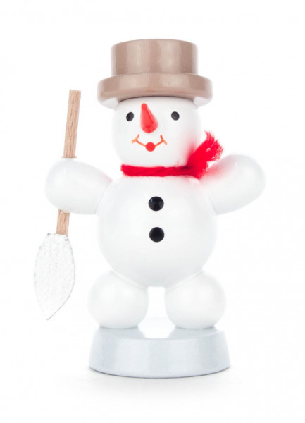 Dregeno Erzgebirge - Schneemann mit Spaten