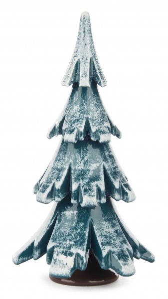 Dregeno Erzgebirge - Massivholzbaum grün/weiß 9,5 cm