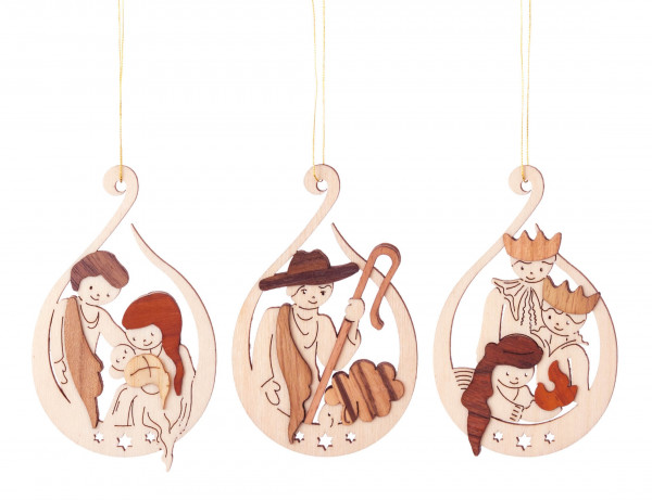Dregeno Erzgebirge - Behang Christi Geburt (6)