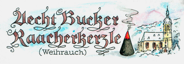 Dregeno Erzgebirge - Bucker Räucherkerzen (24) Weihrauch