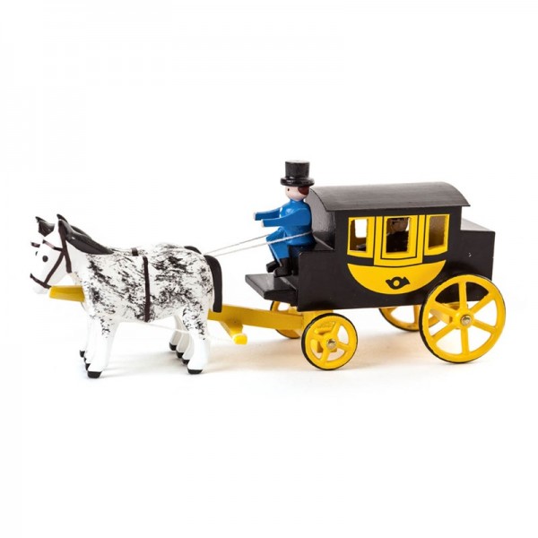 Dregeno Erzgebirge - Miniatur-Postkutsche