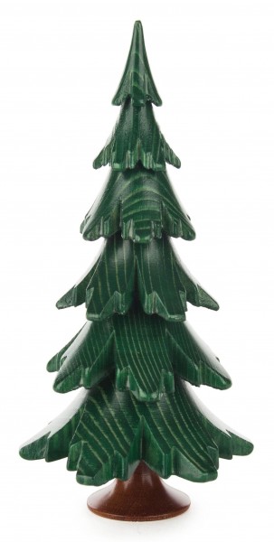 Dregeno Erzgebirge - Baum grün lasiert 15,5 cm