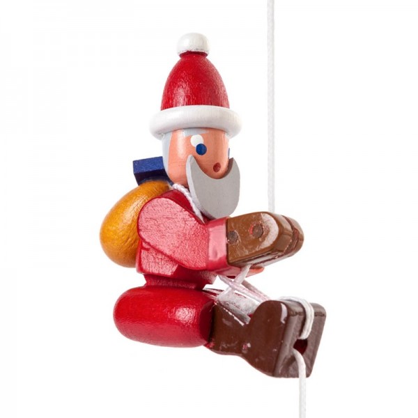 Dregeno Erzgebirge - Miniatur-Kletterfigur Weinachtsmann