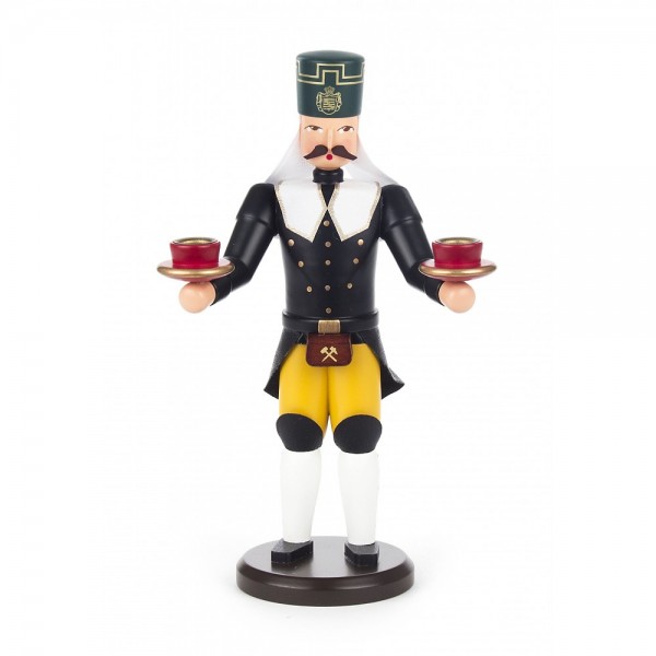 Dregeno Erzgebirge - Lichterbergmann für Wachskerzen - 18cm