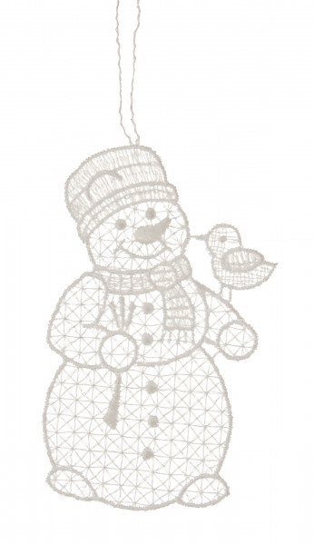 Dregeno Erzgebirge - Behang Schneemann