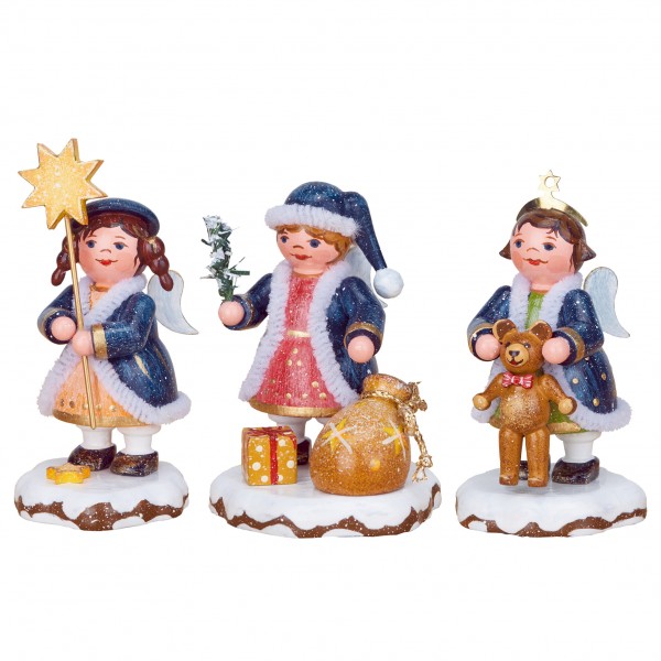 Hubrig Neuheit 2018 - Set 3 - Winterkinder - Alle drei Himmelskinder