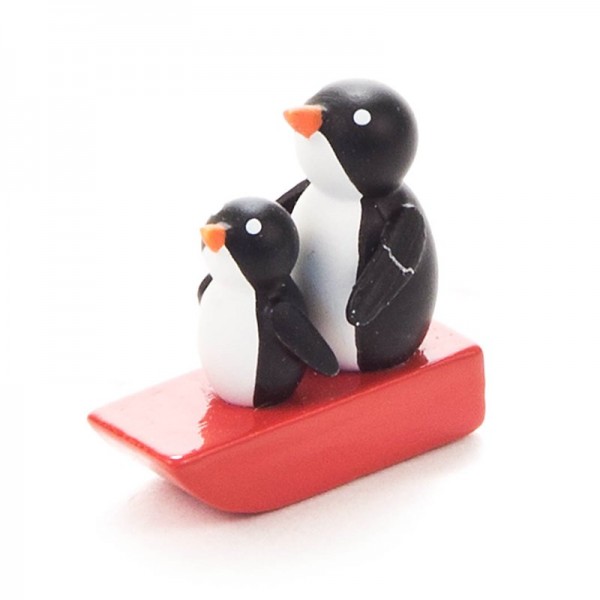 Dregeno Erzgebirge - Miniatur-Pinguin Kinder auf Doppelsitzer