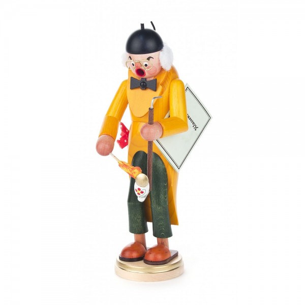 Dregeno Erzgebirge - Räuchermann Lehrer Lämpel - 21cm