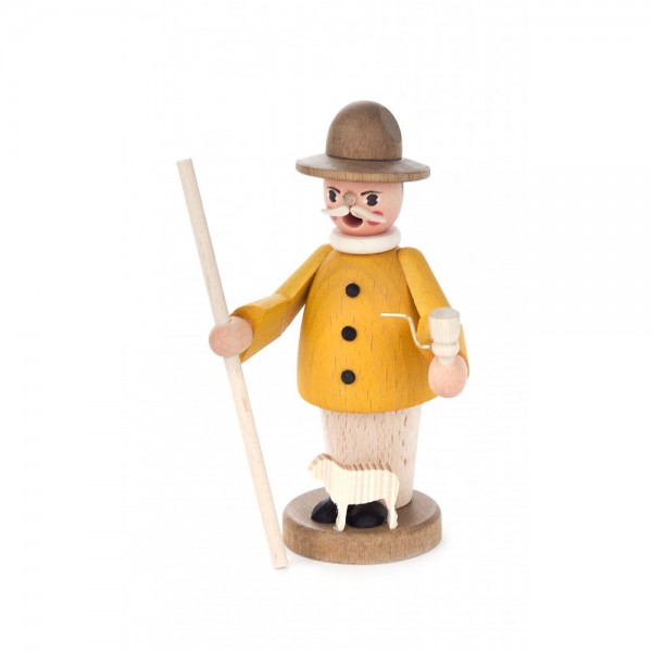 Dregeno Erzgebirge - Miniatur-Räuchermann Schäfer