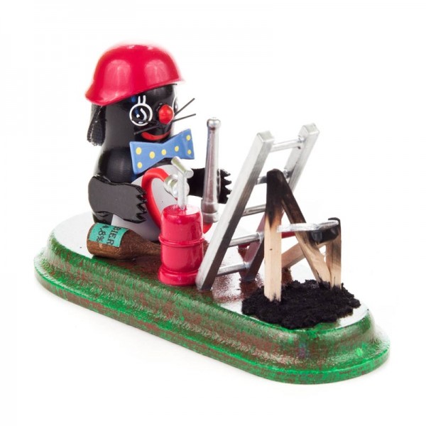 Dregeno Erzgebirge - Miniatur-Maulwurf Feuerwehrmann