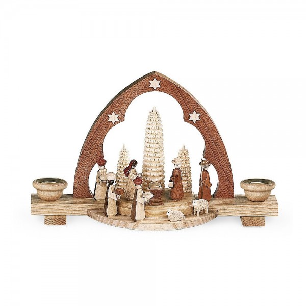 Müller Schwibbogen Christi Geburt 30cm