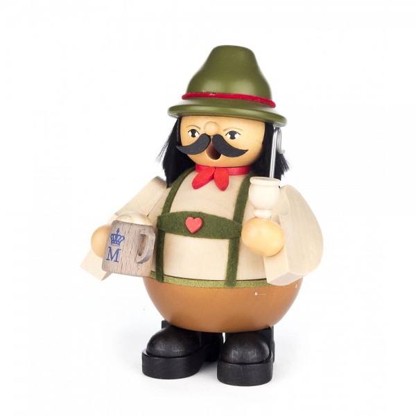 Dregeno Erzgebirge - Räuchermann Bayer - 14cm