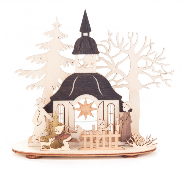 Dregeno Erzgebirge - Teelichthalter Kirche