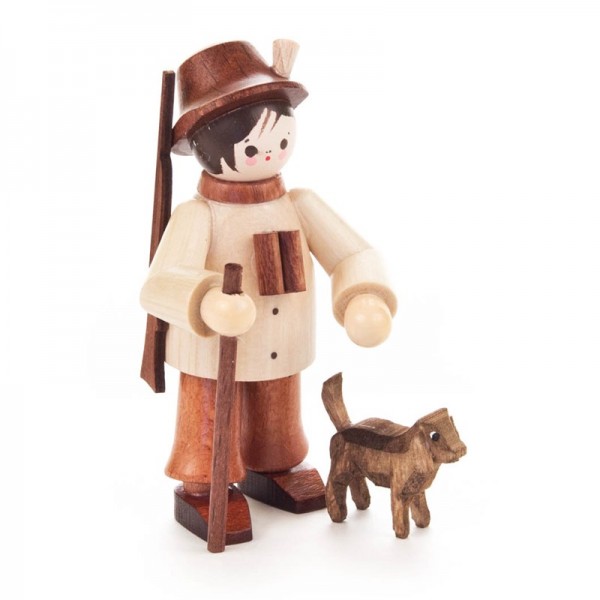 Dregeno Erzgebirge - Miniatur-Förster mit Hund