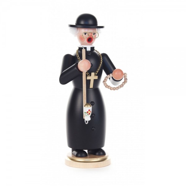 Dregeno Erzgebirge - Räuchermann Pastor - 20cm