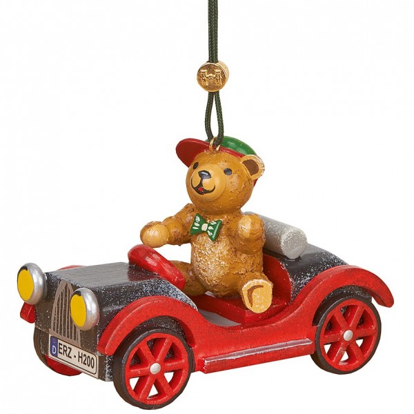 Hubrig Neuheit 2017 - Baumbehang Auto mit Teddy