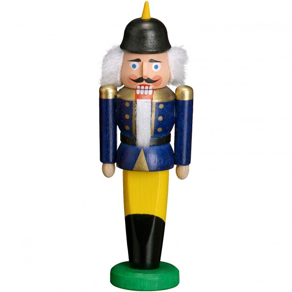 Mini-Nussknacker - Soldat Blau 9cm