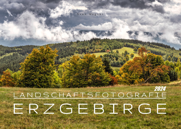 Kalender 2024 - Unr schienes Arzgebirg - Unser Erzgebirge von oben - Format A3