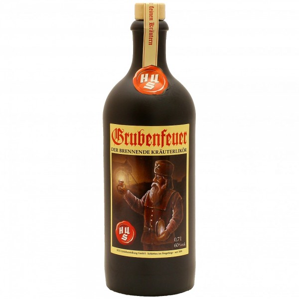 Grubenfeuer 0,7l Tonflasche