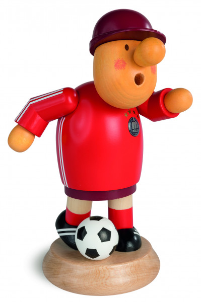 Räuchermann, Müllerchen® - Fußballer, 12x18 cm