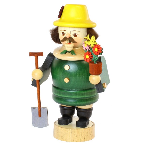 Räuchermann Erzgebirge - Qualmgusch Gärtner - 20cm