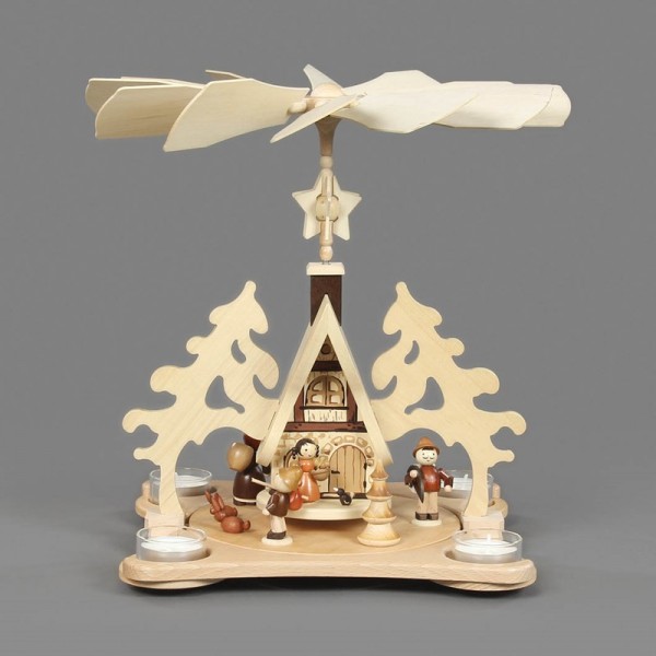 Dregeno Erzgebirge - Pyramide Waldhaus, für Teelichter
