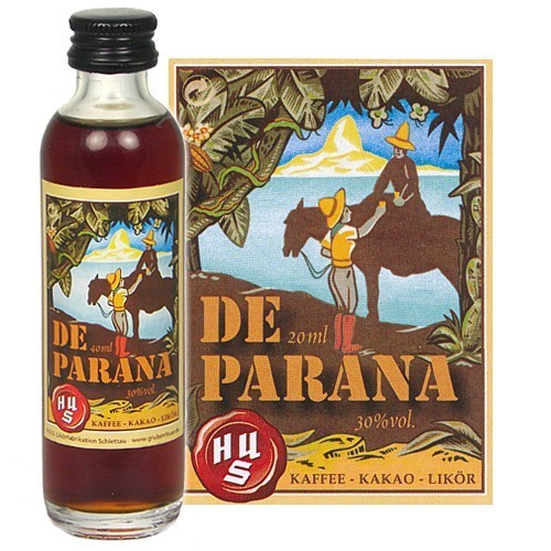 HUS-Probieraktion DE PARANA Kaffee-Kakao-Likör 0,04l