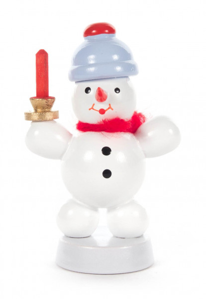 Dregeno Erzgebirge - Schneemann mit Kerze