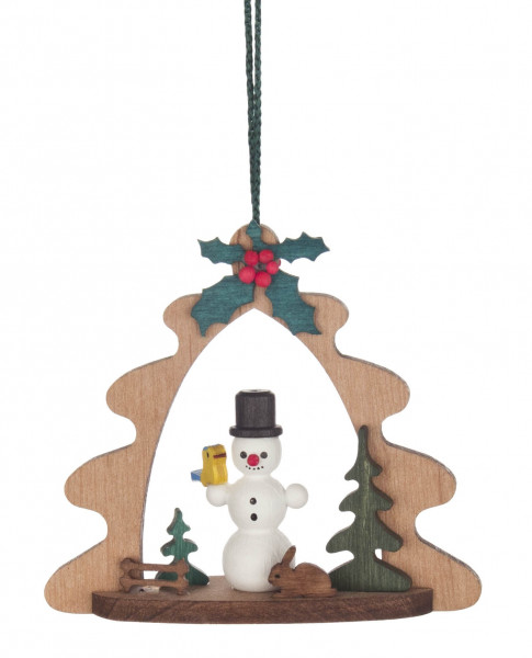 Dregeno Erzgebirge - Behang Schneemann