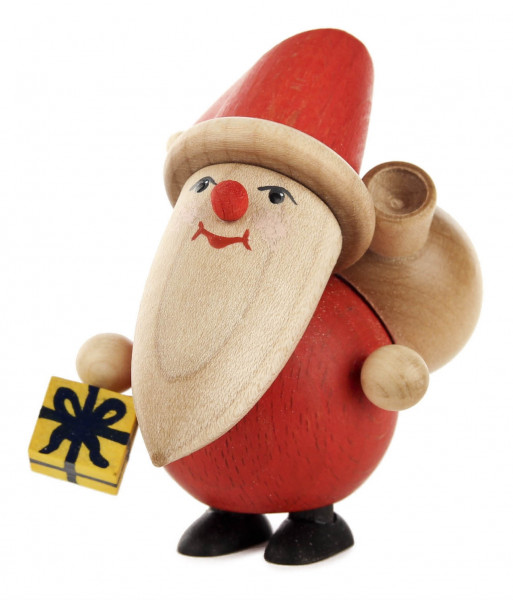 Dregeno Erzgebirge - Weihnachtsmann mit Päckchen